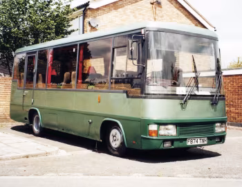 Toyota Coaster HB31R Caetano Optimo [UK-spec] (C16F) '10.1988