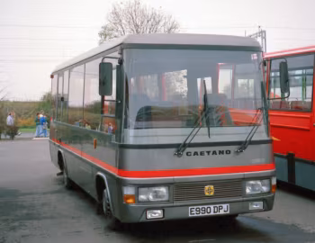Toyota Coaster HB31R Caetano Optimo Demonstrator [UK-spec] (C16F) '10.1987