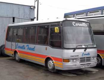 Toyota Coaster HDB30R Caetano Optimo II [UK-spec] (C14F) '08.1991–06.1993