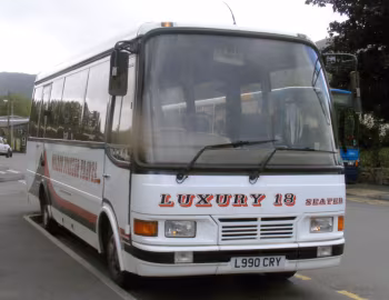 Toyota Coaster HZB50R Caetano Optimo III [UK-spec] (C18F) '02.1994–06.1996