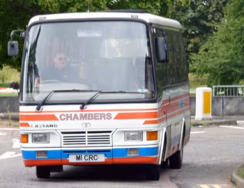 Toyota Coaster HZB50R Caetano Optimo III [UK-spec] (C21F) '11.1993–09.1997