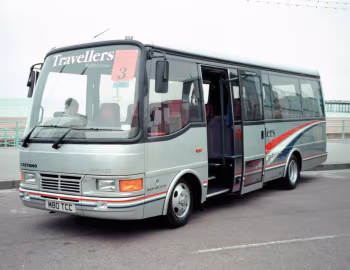 Toyota Coaster HZB50R Caetano Optimo III [UK-spec] (C18F) '02.1994–06.1996