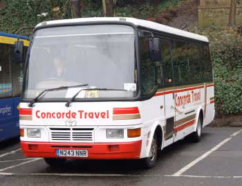 Toyota Coaster HZB50R Caetano Optimo III [UK-spec] (C16F) '01.1994–05.1996