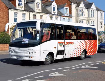 Toyota Coaster XZB50R Caetano Optimo V [UK-spec] (C26F) '01.2008–09.2010