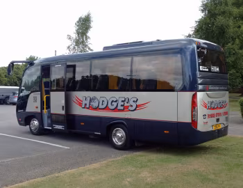 Toyota Coaster XZB50R Caetano Optimo CS700 [UK-spec] (C22F) '09.2013–10.2014