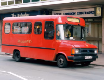 Ford Transit FT 190 D Carlyle CB [UK-spec] (B20F) '04.1985–10.1986