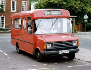 Ford Transit FT 190 D Carlyle CB [UK-spec] (B20F) '04.1985–10.1986