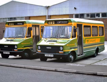 Iveco Daily 49.10 Carlyle C2 [UK-spec] (B23F) '11.1988–06.1990
