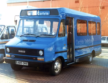 Iveco Daily 49.10 Carlyle C2 Demonstrator [UK-spec] (B21F) '09.1987