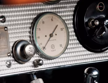 Комбинация приборов Isotta Fraschini Tipo 8A SS Cabriolet by Castagna '1930