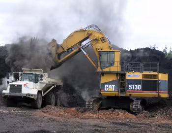 Caterpillar 5130 FS, Terex TA35