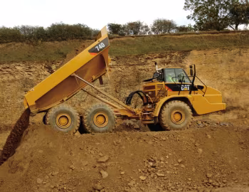 Caterpillar 740 '2001–11