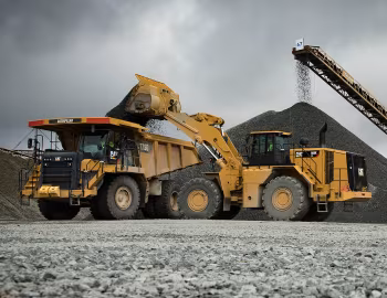 Caterpillar 775G, Cat 988K XE