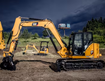Cat 308 CR, Cat 301.8 Canopy