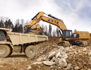 Caterpillar 775F, Cat 390F LME