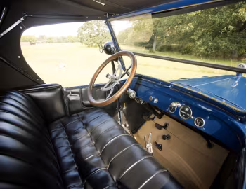 Interior 1917 Chalmers Six-30 Roadster