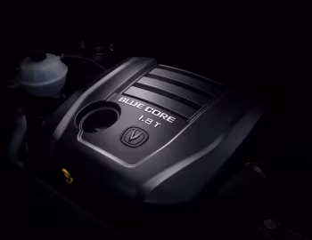 Под капотом Changan CS75 '2014–18