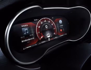 Комбинация приборов Changan Eado "Lan Jing Edition" '2019–20