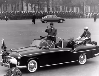 Citroën Traction Avant 15-Six H Présidentielle par Chapron, Charles De Gaulle