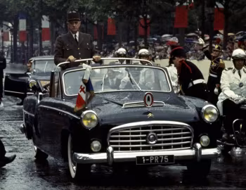 Citroën Traction Avant 15-Six H Présidentielle par Chapron, Charles De Gaulle