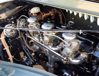 Под капотом Delahaye 135 M Cabriolet par Chapron (#800538) '1947