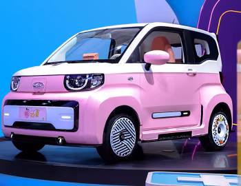 Chery QQ Ice Cream "Happy Peach" Show Car '2021