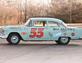 1955 Chevrolet 150 Turbo Fire 162 HP 2-door Sedan Race Car (1502-1211)