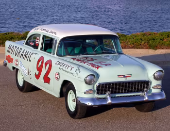 Chevrolet 150 Turbo Fire 195 HP 2-door Sedan Race Car (1502-1211) '1955