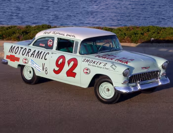 Chevrolet 150 Turbo Fire 195 HP 2-door Sedan Race Car (1502-1211) '1955