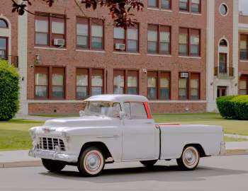 1955 Chevrolet 3100 Cameo Carrier Suburban Pickup Truck (H255-3124) '1955