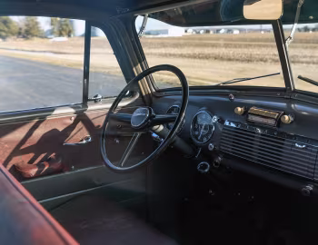 Interior 1953 Chevrolet 3100 Deluxe Pickup Truck (H-3104)