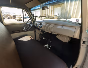Interior 1954 Chevrolet 3100 Pickup Truck (H-3104) '12.1953–54