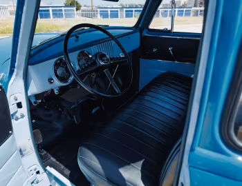 Interior 1955 Chevrolet 3600 Pickup Truck (J54-3604) '10.1954–03.1955
