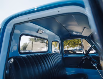 Interior 1955 Chevrolet 3600 Pickup Truck (J54-3604) '10.1954–03.1955