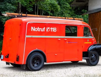 1952 Chevrolet 5700 fire engine by Carrosseriewerk Langenthal [Switzerland] '1951–52