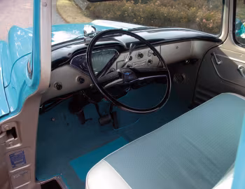 Interior 1959 Chevrolet Apache 31 Stepside Pickup Truck (3A-3104)