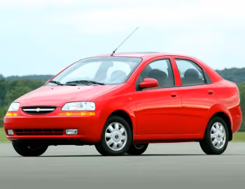 2004–06 Chevrolet Aveo LS Sedan [North America] (T200) '2003–06