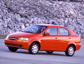 2004–06 Chevrolet Aveo LS Sedan [North America] (T200) '2003–06