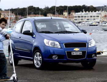 Chevrolet Aveo 3-door (T250) '2008–11