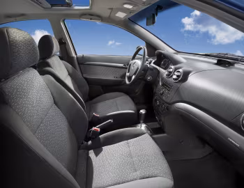 Interior Chevrolet Aveo 5-door (T250) '2008–11