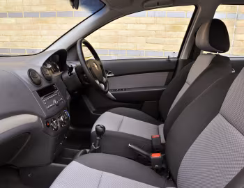 Interior Chevrolet Aveo 5-door [UK-spec] (T250) '2008–11