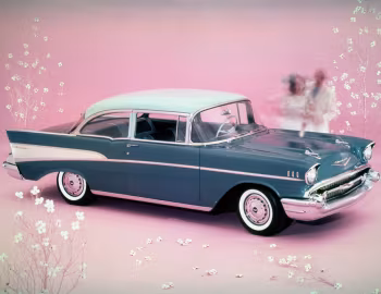 1957 Chevrolet Bel Air 2-door Sedan (2402-1011D)