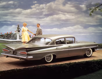 1959 Chevrolet Bel Air 4-door Sedan (1519/1619)