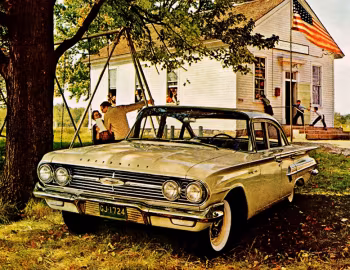 1960 Chevrolet Bel Air 4-door Sedan (1619)