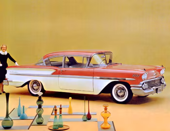 1958 Chevrolet Bel Air 2-door Sedan (1841)