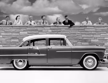 1955 Chevrolet Bel Air 4-door Sedan [North America] (2403-1019D)