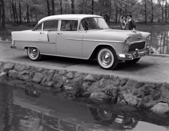 1955 Chevrolet Bel Air 4-door Sedan [North America] (2403-1019D)