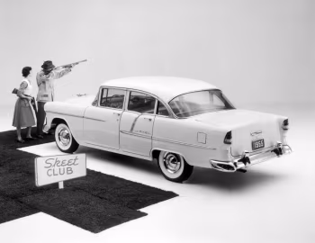 1955 Chevrolet Bel Air 4-door Sedan [North America] (2403-1019D)