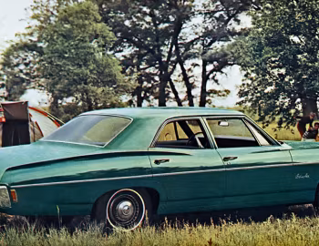 1968 Chevrolet Bel Air 4-door Sedan (15569)