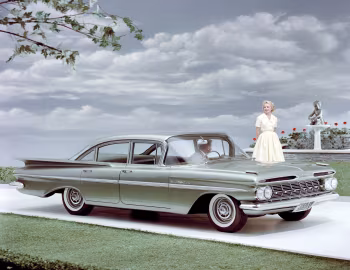 1959 Chevrolet Bel Air 4-door Sedan (1519/1619)